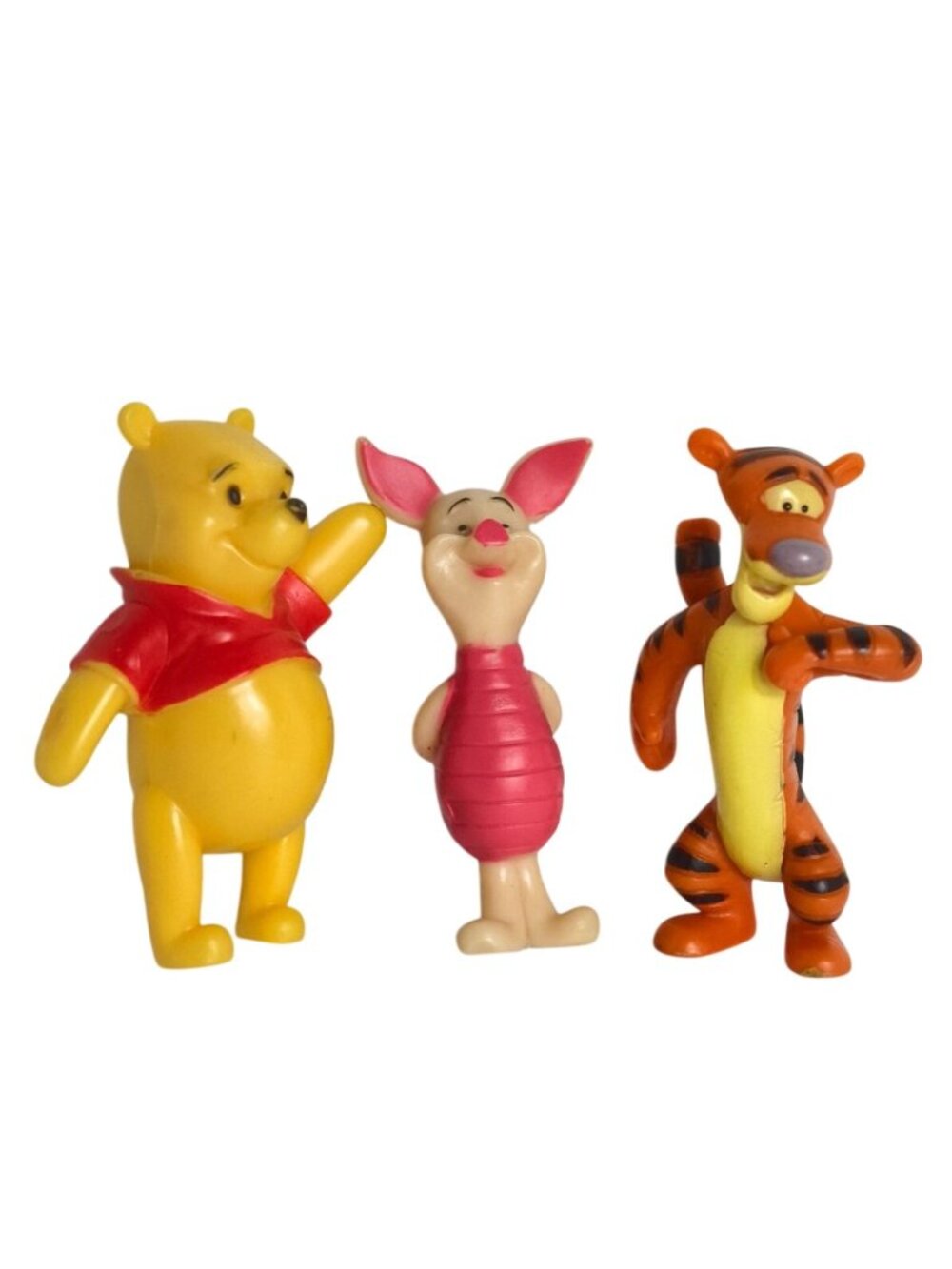 Winnie The Pooh Piglet & Tigger Mini Figurines Disney Collectible Toys Set Of 3